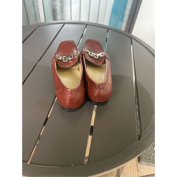 Coke Haan Anjali Leather Loafers Brown Women’s 7.5 B - Picture 11 of 13